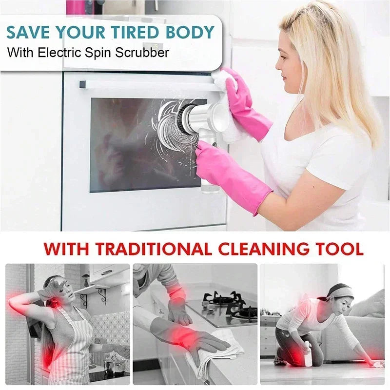 SpinClean Scrub Hero
