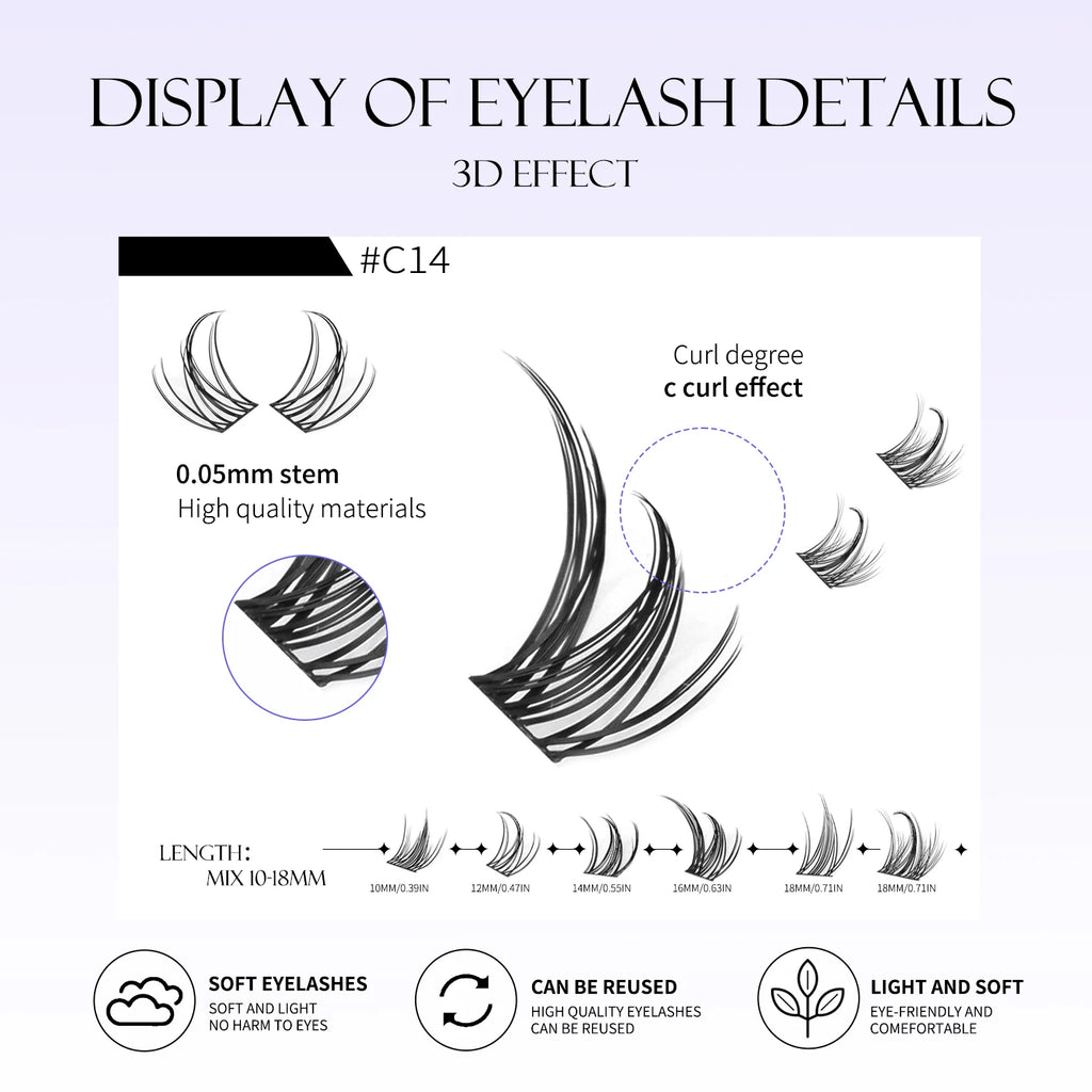 Flawless Lash Clusters