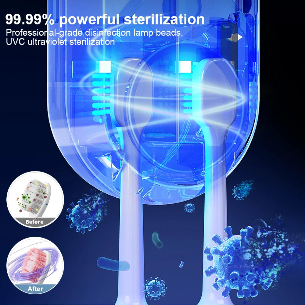 Smart UV Toothbrush Hub