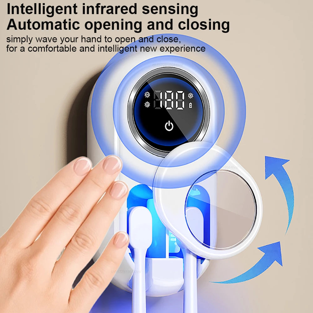 Smart UV Toothbrush Hub